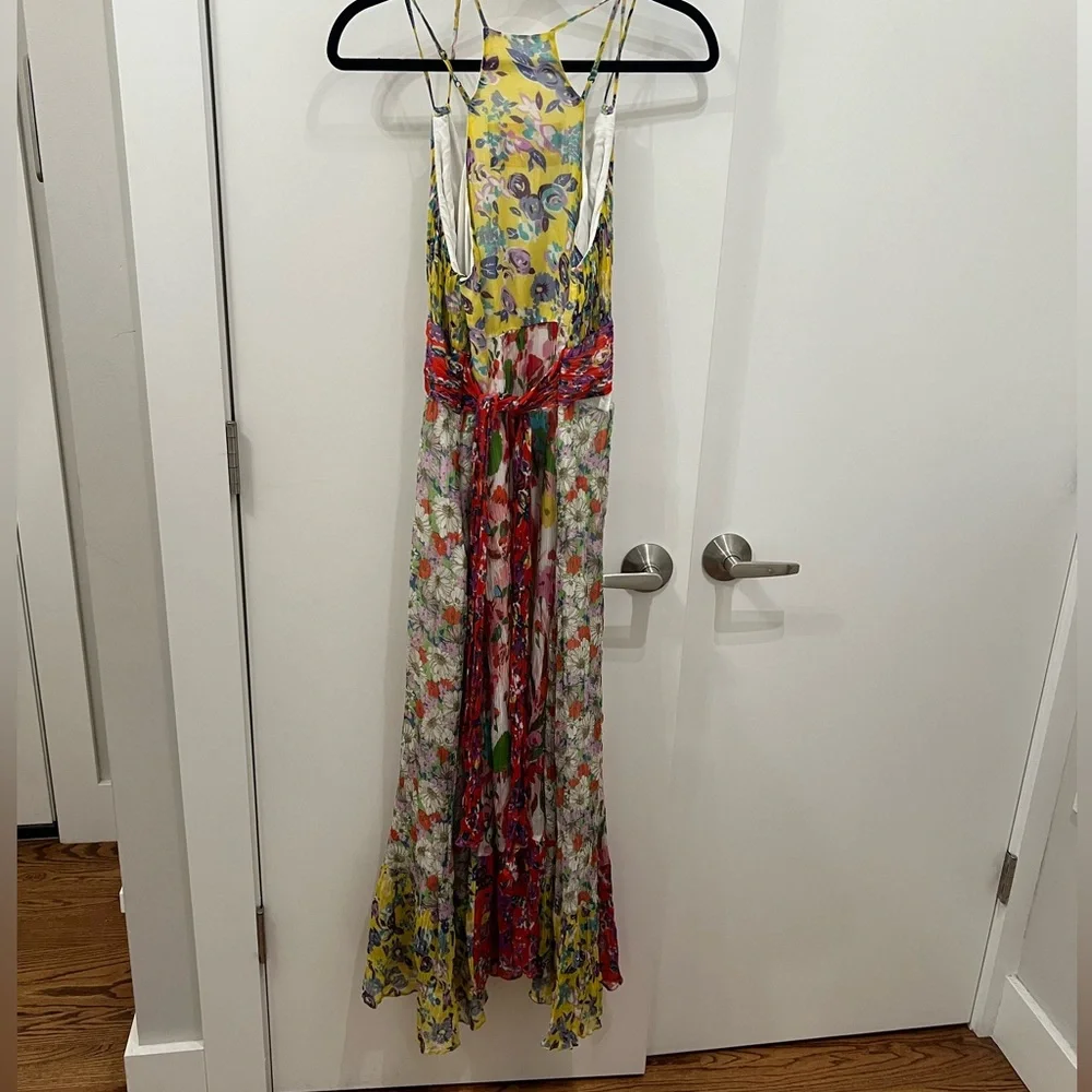 ANTHROPOLOGIE MALIBU FLORAL MAXI DRESS - Picture 7 of 8